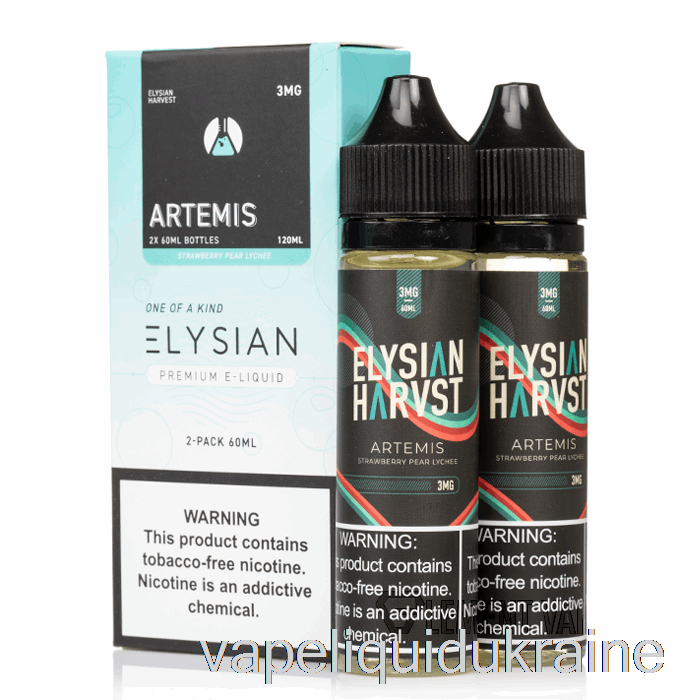 Vape Liquid Ukraine Artemis - Elysian Labs - 120mL 3mg